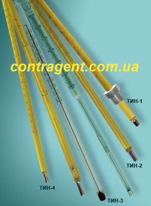 Термометры для нефтепродуктов ТИН1, ТИН-5, ТИН 3, ТИН4-1 исполнение 1, 2, 3 Украина